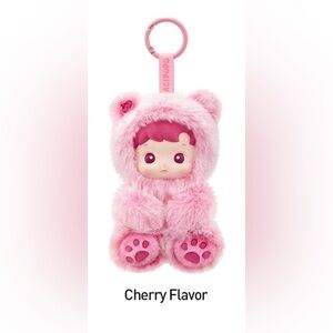 Pop Mart Hacipupu Gummy Bear Vinyl Plush Pendant Cherry Flavor